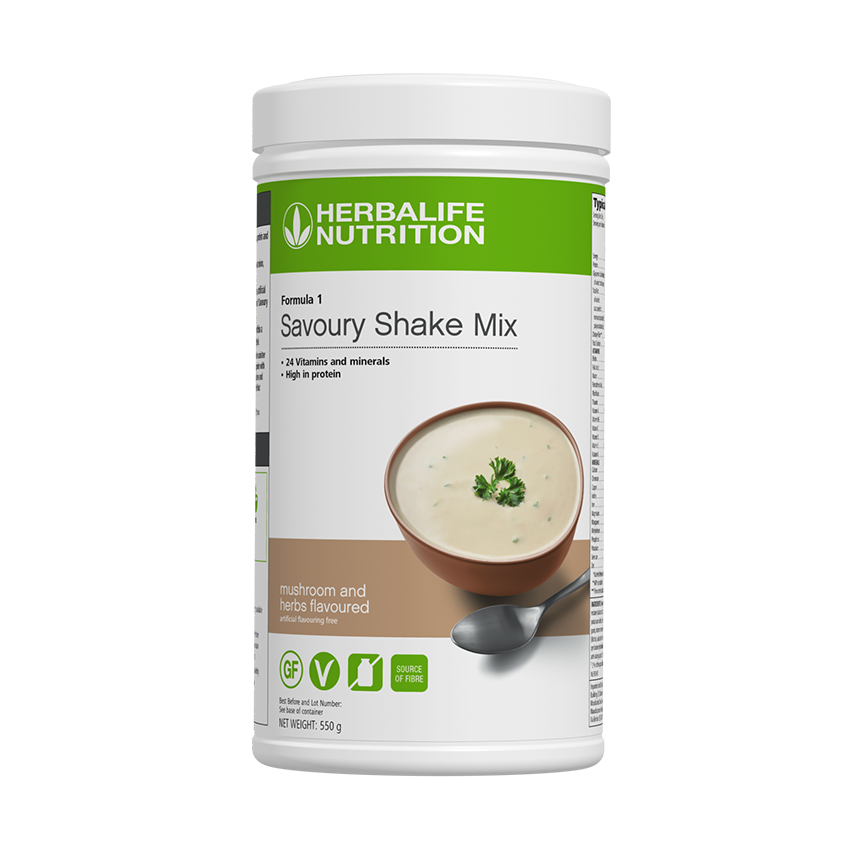 Herbalife Formula 1 Shake 550 g Canister (10 Flavour + Limited Edition and Soy Free)
