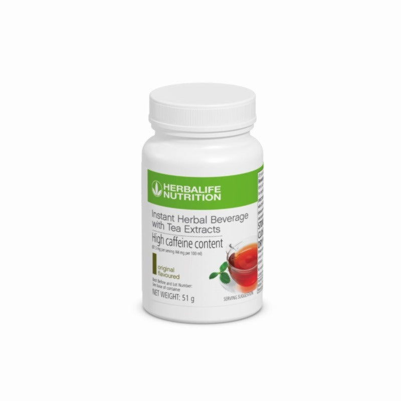 Instant Herbal Beverage with Tea Extracts - 4 Flavour - Natural boost to tackle your day with energy