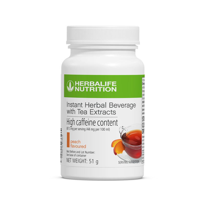 Instant Herbal Beverage with Tea Extracts - 4 Flavour - Natural boost to tackle your day with energy