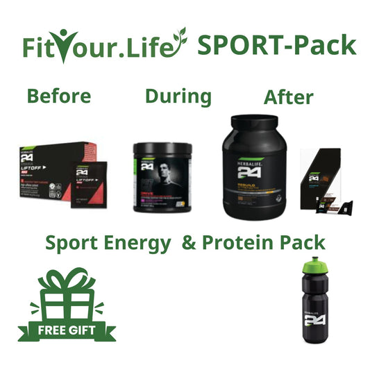 Herbalife Sport Protein Energy and Drink with Hydrate - CR7 Drive - Lift Off Max - Special Pack