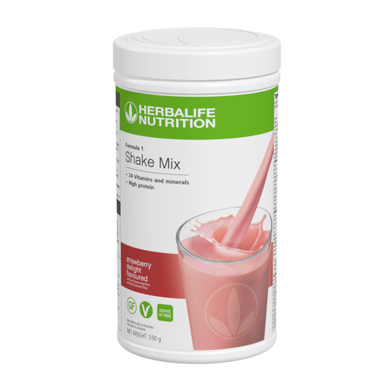 Herbalife Formula 1 Shake 550 g Canister (10 Flavour + Limited Edition and Soy Free)