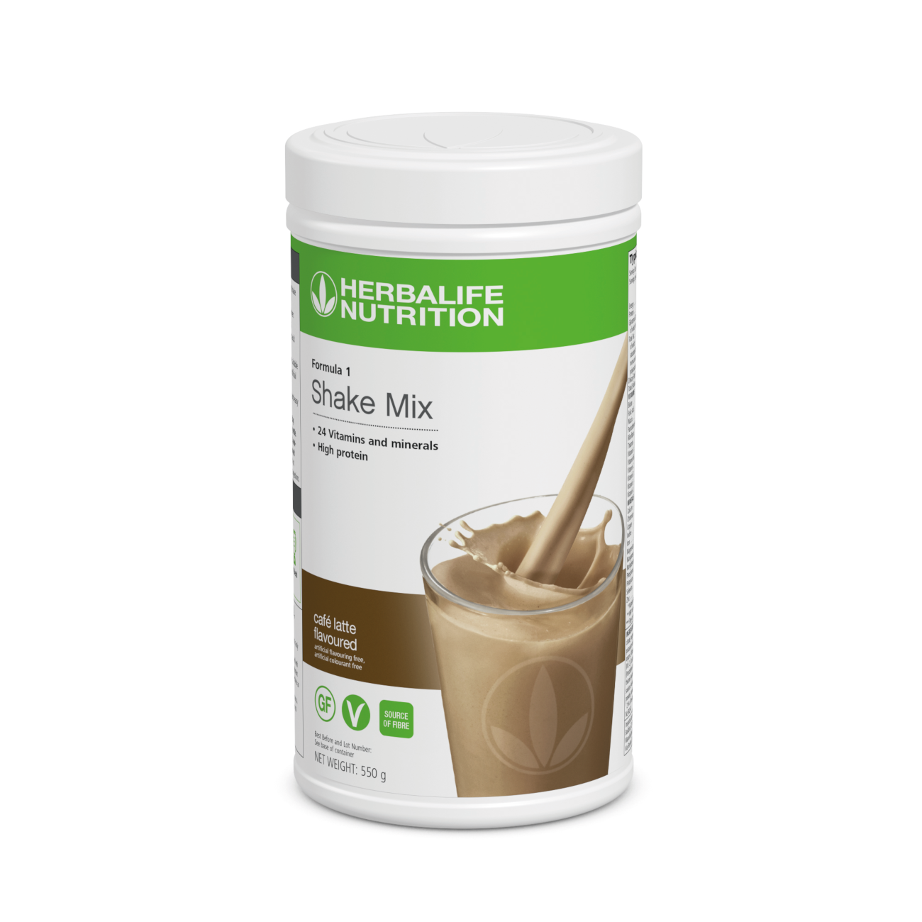 Herbalife Formula 1 Shake 550 g Canister (10 Flavour + Limited Edition and Soy Free)