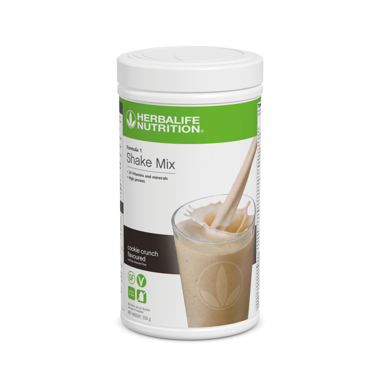 Herbalife Formula 1 Shake 550 g Canister (10 Flavour + Limited Edition and Soy Free)