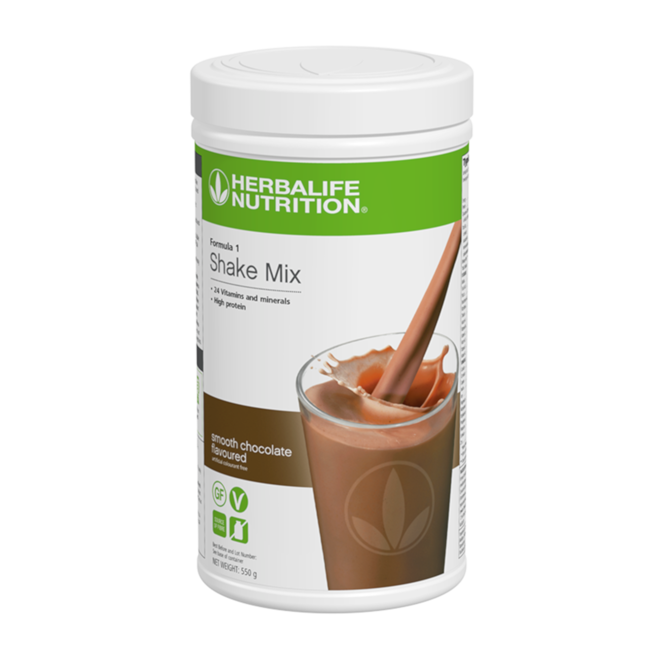 Herbalife Formula 1 Shake 550 g Canister (10 Flavour + Limited Edition and Soy Free)