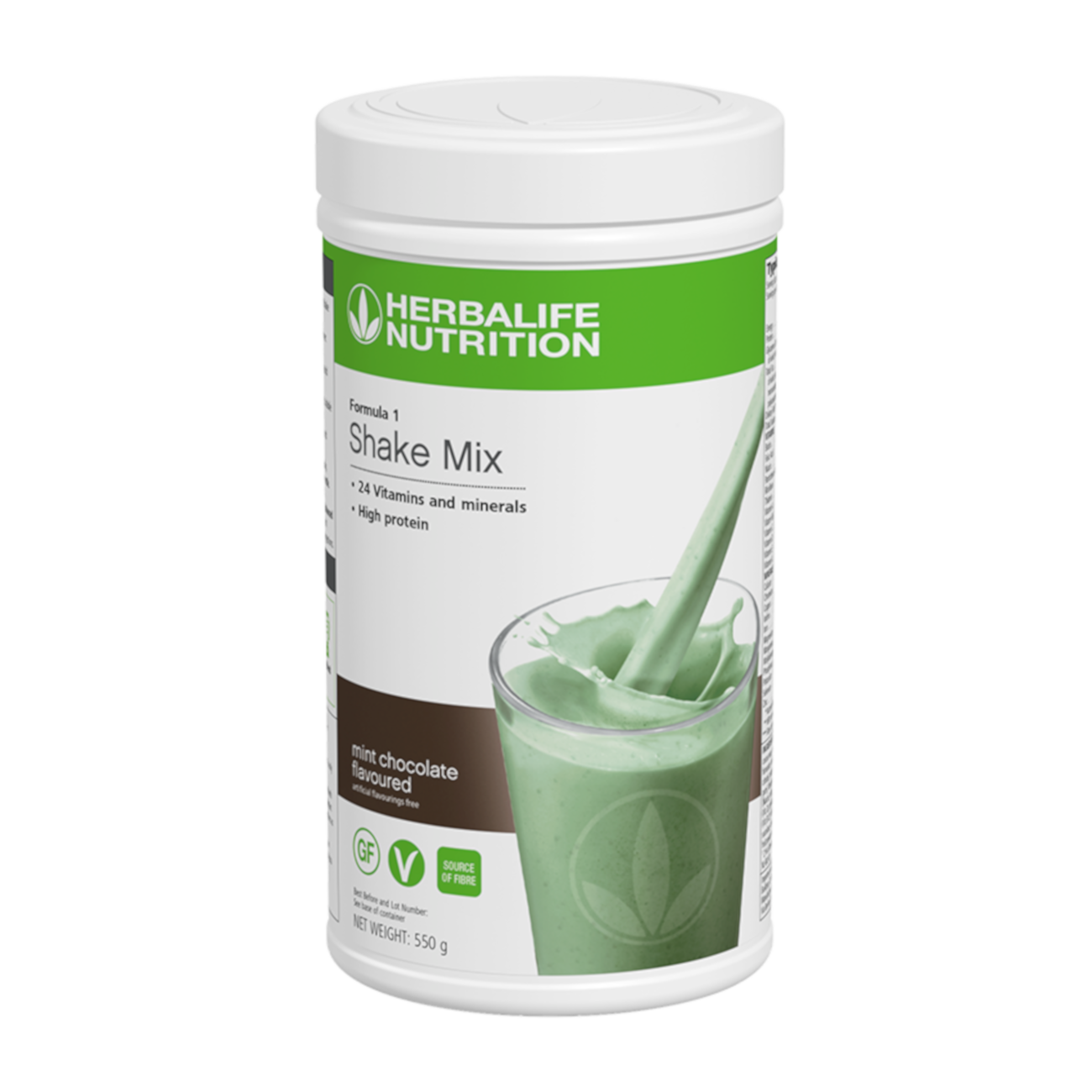 Herbalife Formula 1 Shake 550 g Canister (10 Flavour + Limited Edition and Soy Free)