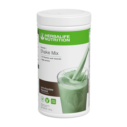 Herbalife Formula 1 Shake 550 g Canister (10 Flavour + Limited Edition and Soy Free)