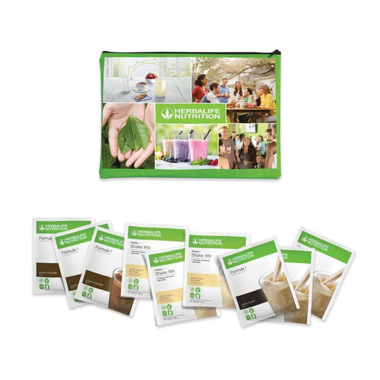 Herbalife Trial Pack - 9 Formula 1 Sachets, 3 Flavours