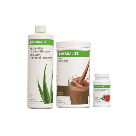 Herbalife Basic Breakfast four flavours (Vanilla, Strawberry, Cookies and Cream, Smooth Chocolate) for your Wellness